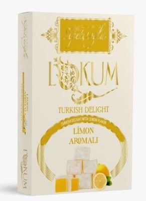 SEPETÇİOĞLU 270GR LİMON AROMALI LOKUM*12