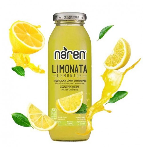 NAREN 250 ML %100 SIKMA LİMONATA*12