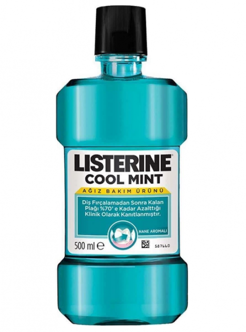 LİSTERİNE 500 ML COOL MİNT *6 ADET