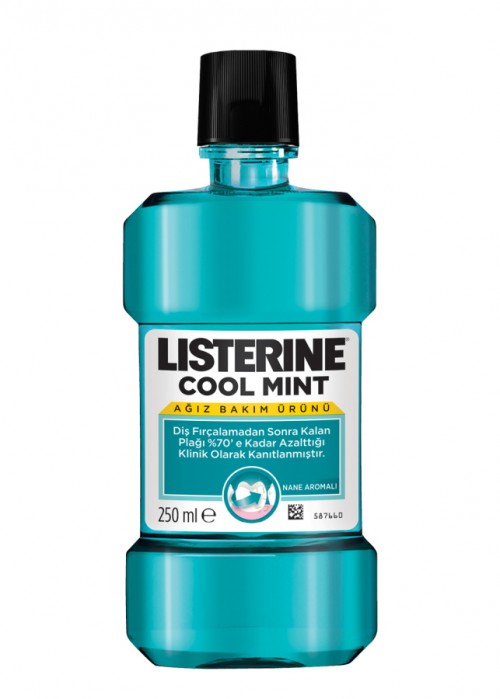 LİSTERİNE 250 ML COOL MİNT HAFİF TAT*6