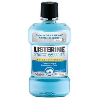 LISTERINE 250 ML STAY BLANC * 6