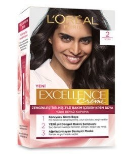 LOREAL EXCELLENCE (2) BLACK * 1