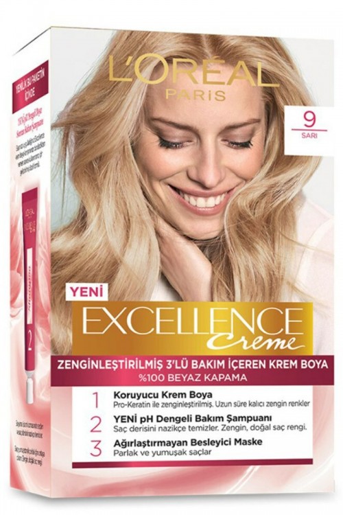 LOREAL EXCELLENCE (9) YELLOW * 1