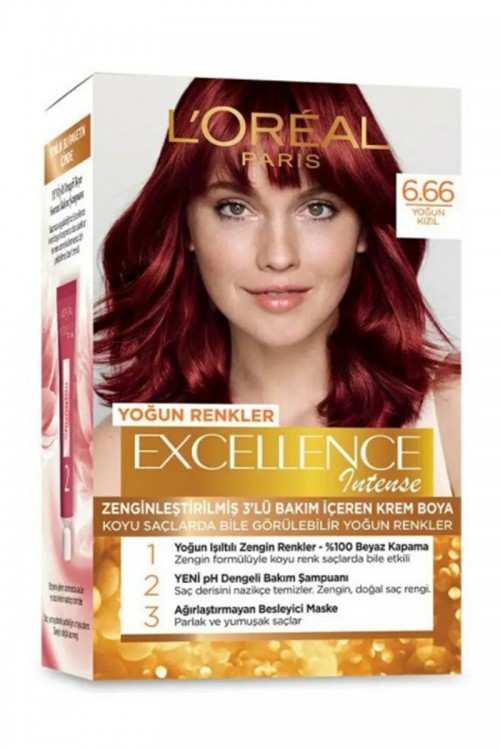 LOREAL EXCELLENCE (6.66) YOĞUN KIZIL*1