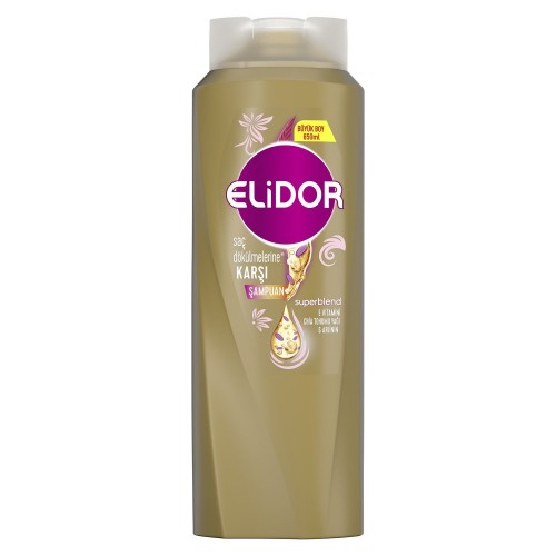 ELİDOR 400 ML SHAMPOO AGAINST HAIR LOSS *6 (BROWN)