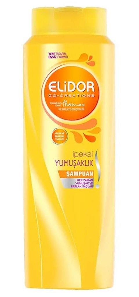 ELİDOR 400 ML ŞAMPUAN İPEKSİ YUMUŞAKLIK*6(SARI)