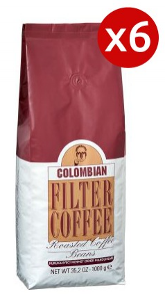 M. EFENDİ COLOMBIAN COFFEE BEANS 1000 GR*6