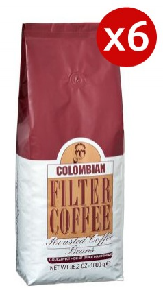 M. EFENDİ GRAINS DE CAFÉ COLOMBIEN 1000 GR*6