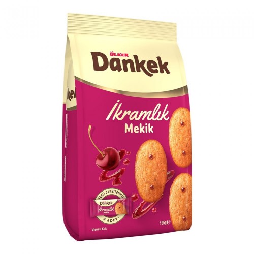 ÜLKER(815-09)DANKEK MEKİK KEK MİNİ VİŞNE 135 GR*10
