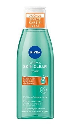 NIVEA 200ML DERMA SKIN CLEAR ANTI-ACNE TONIC*12