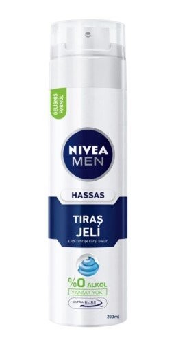 NIVEA 200ML SHAVING GEL SENSITIVE*24