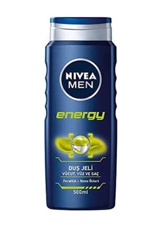 NIVEA 500ML SHAVING SHAMPOO MEN ENERGY*12