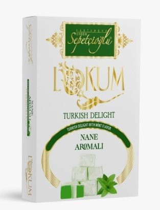 SEPETÇİOĞLU 270GR NANE AROMALI LOKUM*12