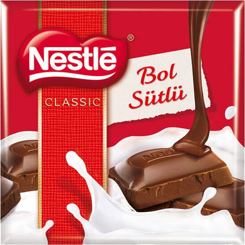 NESTLE CLASSIC MILK SQUARE 60 GR * 6