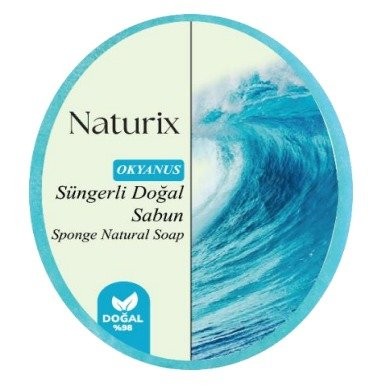 NATURİX 150 GR SÜNGERLİ SABUN OKYANUS*24