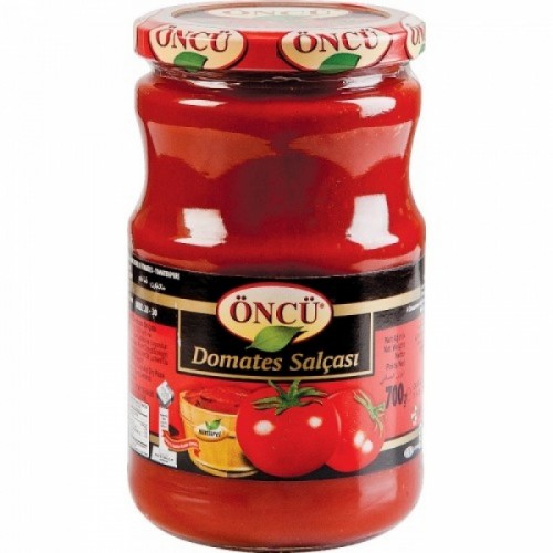 ÖNCÜ GLASS TOMATO PASTE 700GR*12