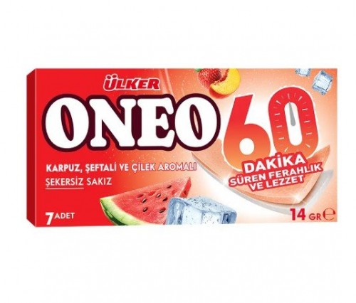 ÜLKER(2294-00)ONEO SLIMS 60DK MEYV.AR.SAK.14GR*27
