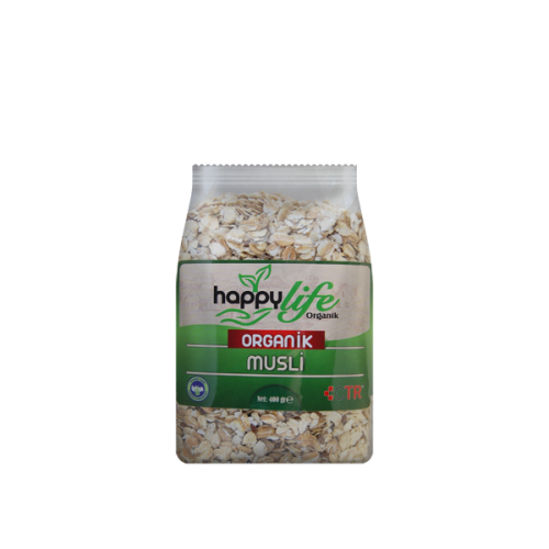 HAPPY LIFE 400 GR MUSLI BIO *12