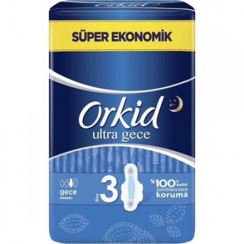 ORKID ULTRA EXTRA 4 PCS NIGHT 18 PCS(3 SIZE)*16