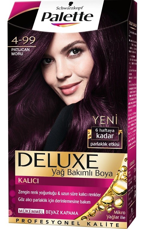 PALETTE DE LUXE 4-99 Teinture pour les cheveux VIOLET AUBERGINE * 3