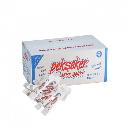 PEKŞEKER STICK 4GR *1250 PIÈCES