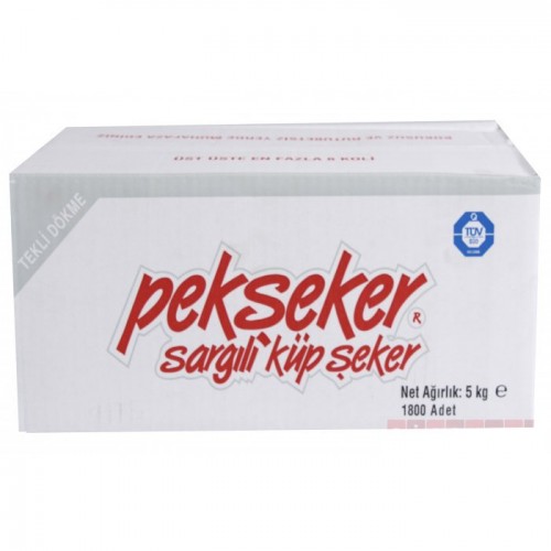 PEKŞEKER TEK KAĞIT SARGILI DÖKME 5 KG*1