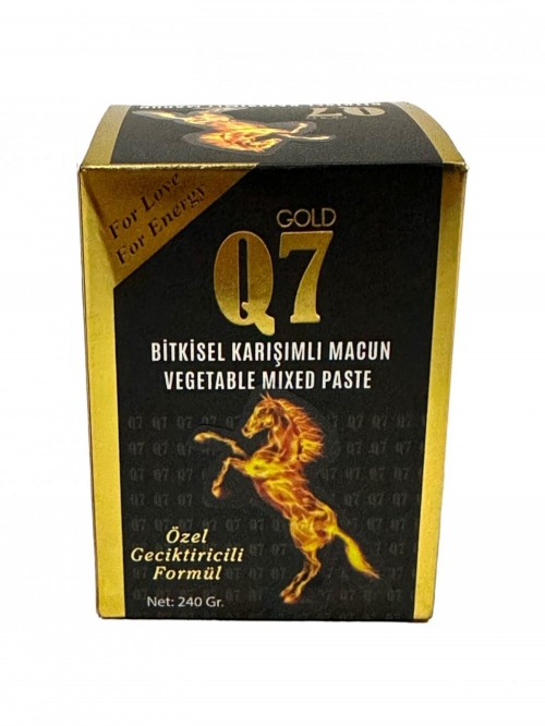 ENERGY GOLD Q7 BİTKİSEL ERKEK MACUN 240 GR*15