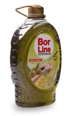 BORLINE LIQUID HAND SOAP OLIVE OIL 3LT*6