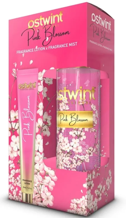 OSTWİNT 200 ML BODY SPRAY+50 ML LOTION PINK*36