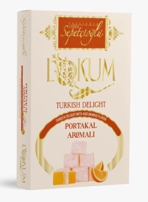 SEPETÇİOĞLU 270GR PORTAKAL AROMALI LOKUM*12