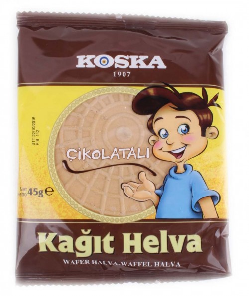 KOSKA KAĞIT HELVA KAKAOLU 45GR*30