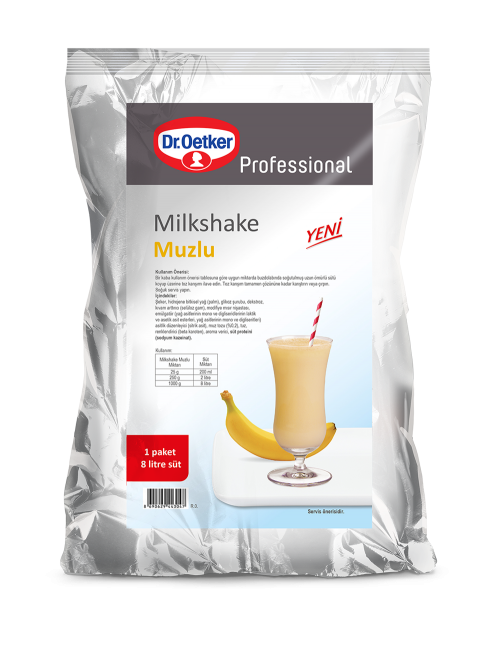 DR.OETKER 1 KG MİLKSHAKE MUZLU*6