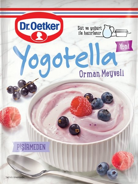 DR.OETKER YOGOTELLA WITH FOREST FRUITS 69 GR*12