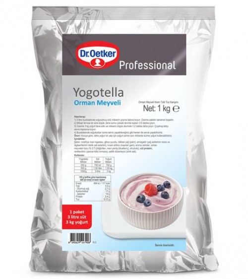 DR.OETKER 1 KG YOGOTELLA ORMAN MEYVELİ*6