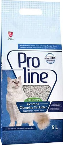 PROLINE FOIE DE CHAT 5 LT BENTONITE (GRATUIT)*6