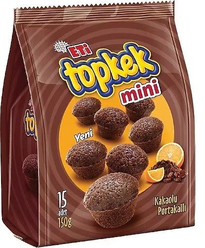 ETİ (16283) TOPKEK MİNİ KAKAO PORTAKAL 150GR*12