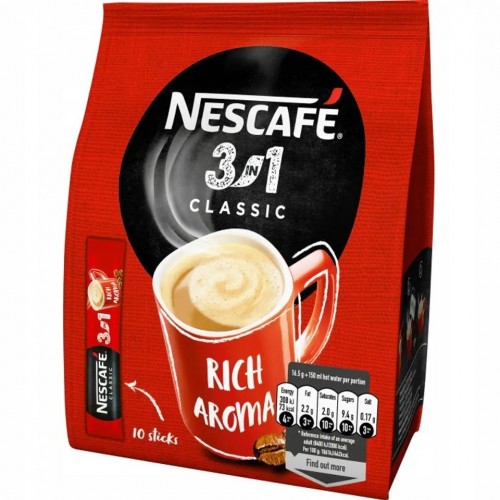 Nescafe 3in1 Classic Bag (10*16,5 gr)
