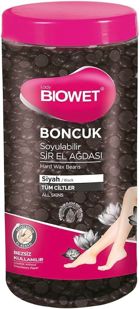 BİOWET BONCUK AĞDA PVC ŞİŞE 220GR SİYAH*24