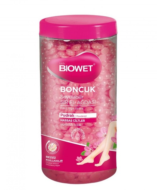 BİOWET BONCUK AĞDA PVC ŞİŞE 220GR PUDRALI*24