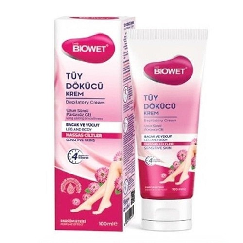 BİOWET 100 ML TÜY DÖKÜCÜ KREM HASSAS*48