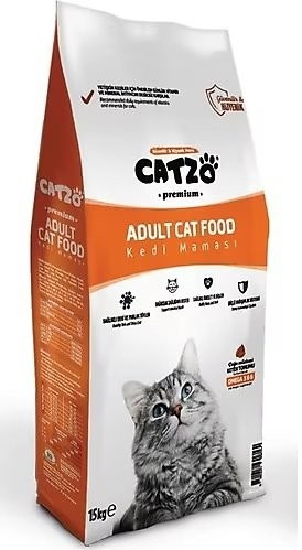 CATZO 15 KG PREMIUM CAT FOOD WITH CHICKEN*1