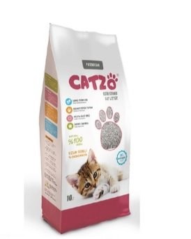 CATZO CAT LITTLE 10 LT BENTONITE ORANGE SCENT*1