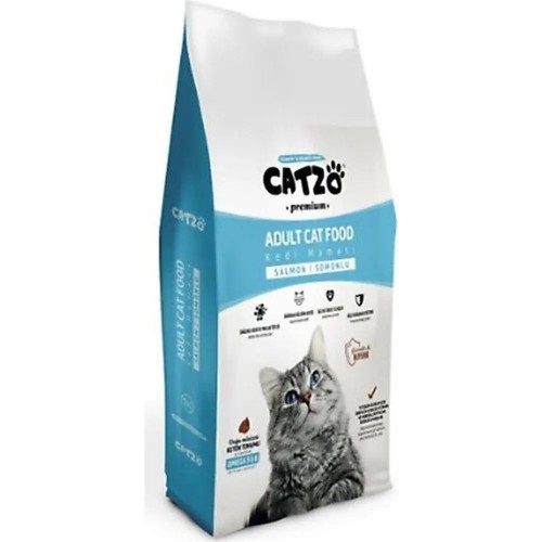 CATZO CAT FOOD 1 KG PACK WITH SALMON*15