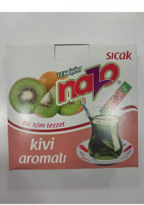 NAZO 1.5 GR FLAVORED KIWI HOT POWDER DRINK*48