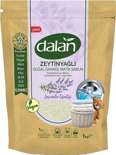 DALAN DOĞAL GRANÜL MATİK SABUN LAVANTA 1000 GR*6