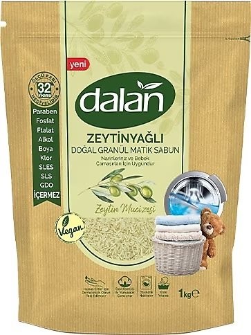 DALAN NATURAL GRANULAR MATIC SOAP OLIVE OIL 1000 GR*6