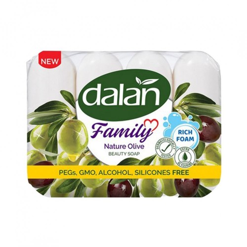 DALAN HAND BARREL SOAP 4x75GR WITH OLIVE OIL*24