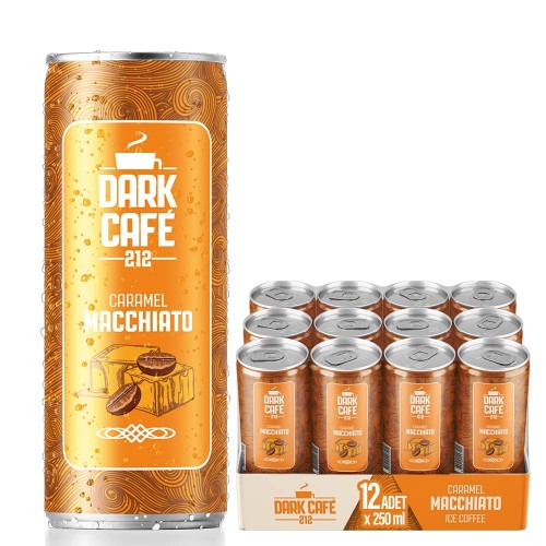 DARK CAFE 250 ML CARAMEL MACHIATO *12
