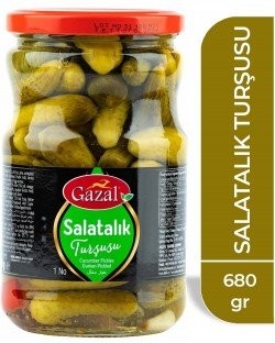 GAZAL PİCKLE 670 GR CUCUMBER NO:1*12