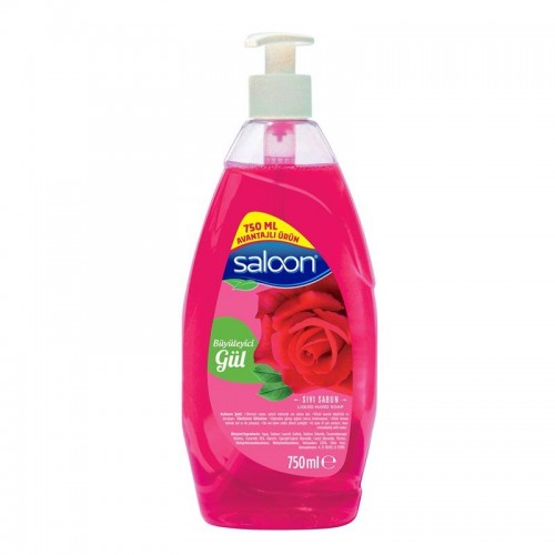 SALON LIQUID SOAP 750ML ROSE *12